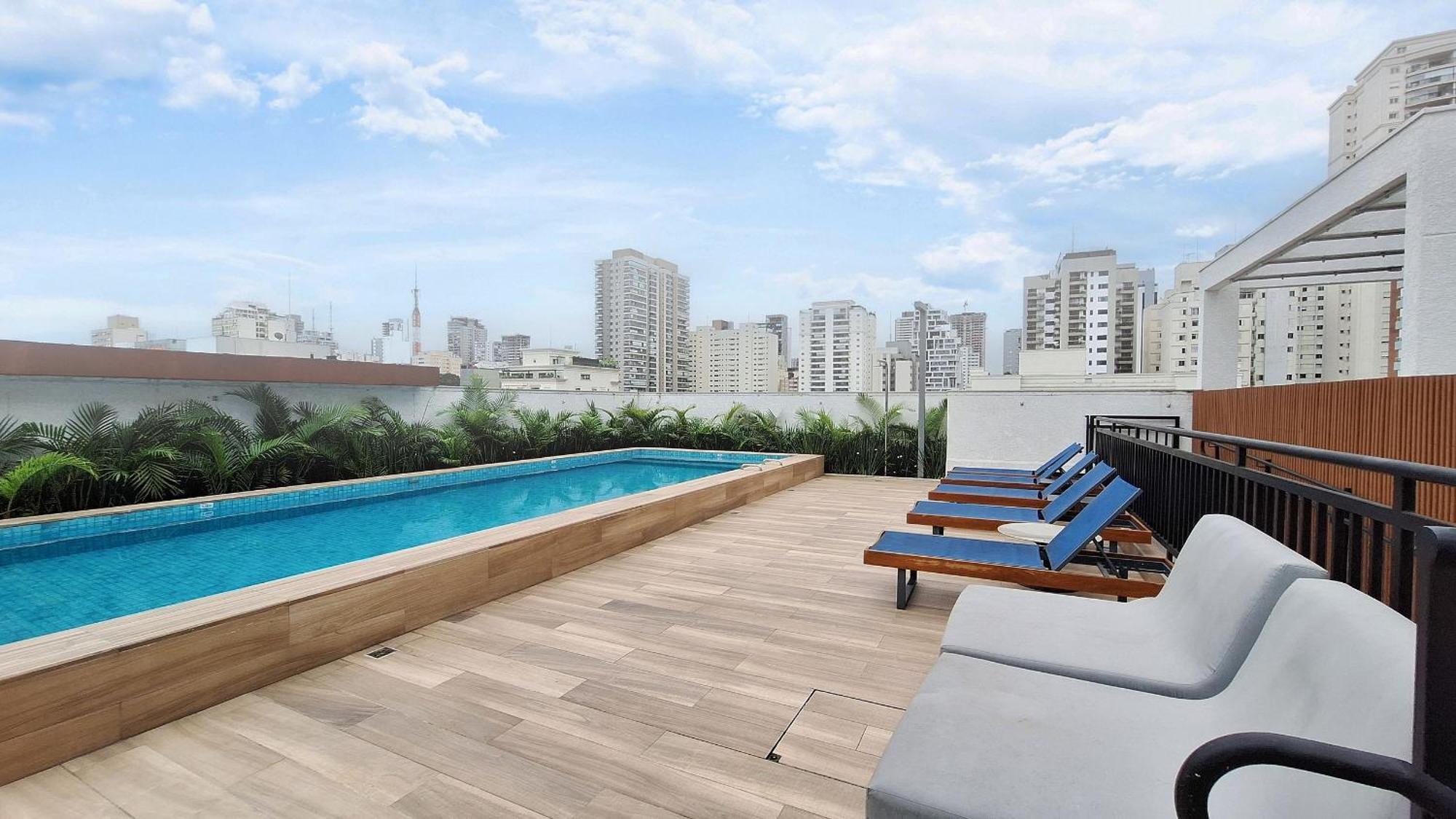 Appartamento Calixt Pinheiros San Paolo Esterno foto